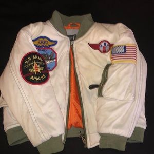 Kids vintage bomber jacket!!